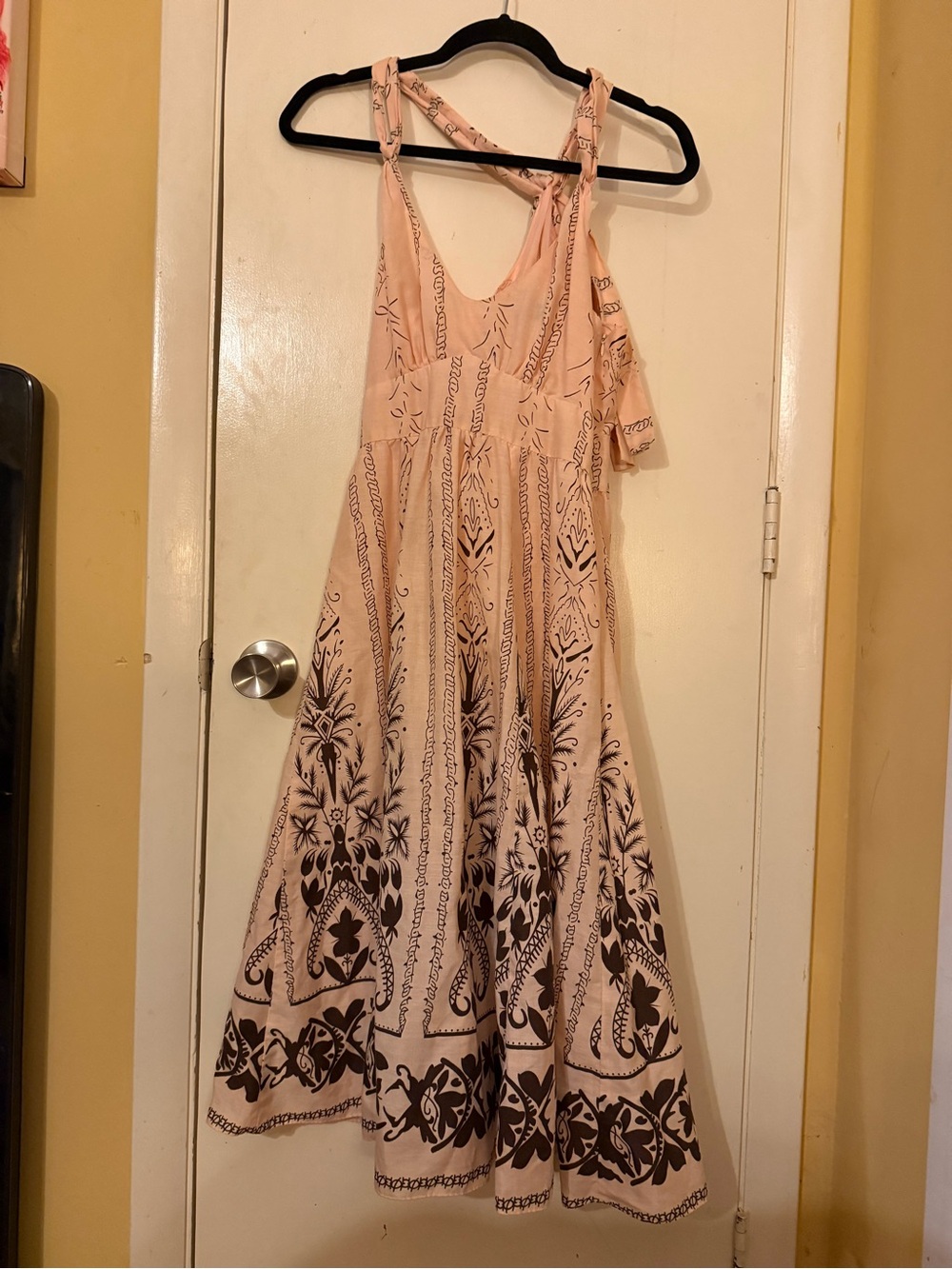 Alyn Paige Women’s Pink Printed Maxi Dress size 5/6